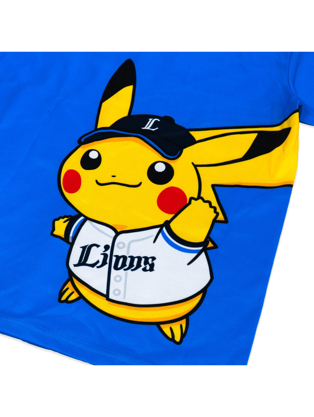 New Limited 2026 Saitama Seibu Lions × Pokémon Pikachu Giveaway Jersey Shirt - Picture 4 of 5